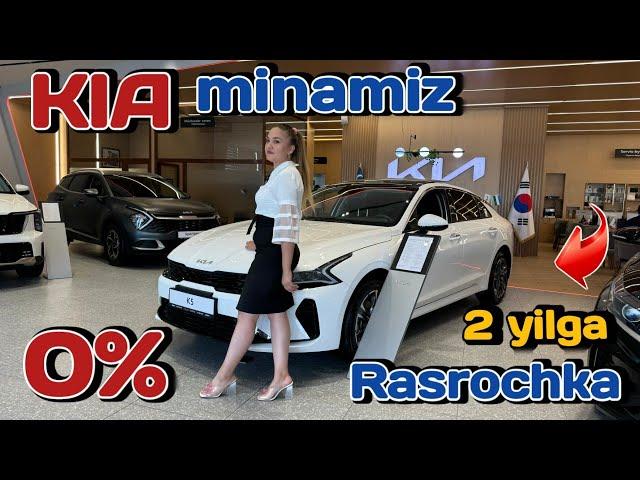 2 yilga 0% Rasrochka oylik grafiklar bn  Kia Bukharadan yangi yangiliklar