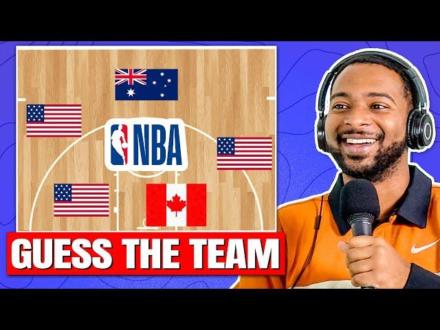 Can You Guess The NBA Team By The Countries They're From?