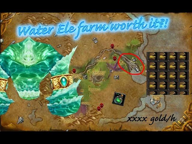 Solo Gold Farming in WoW Cata: Beginner-Friendly (lv82+) Water Elemental Farm with Treasure Potions!