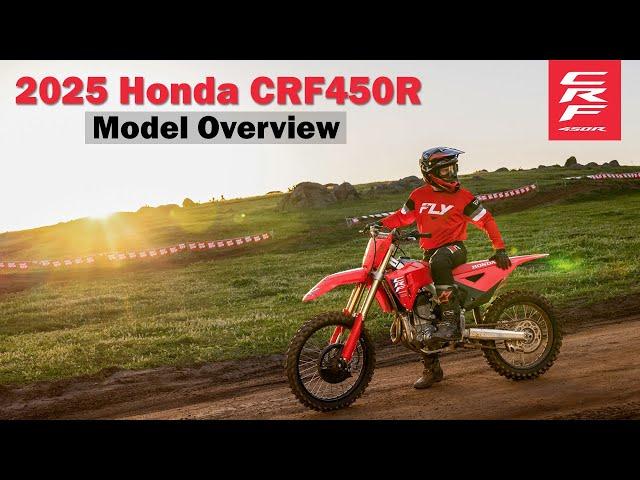 2025 Honda CRF450R Model Overview