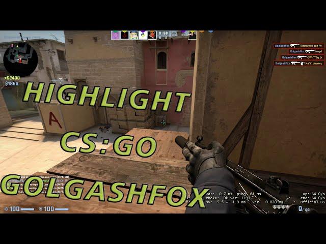 Мои Highlight моменты CS:GO