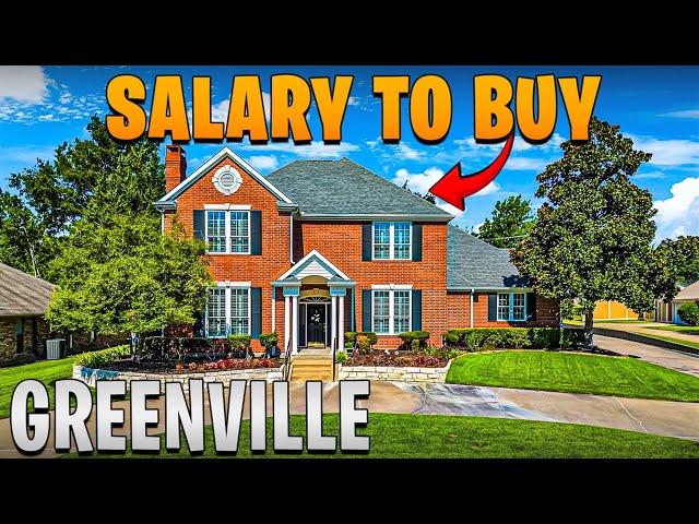 Salary Needed to buy a home in Greenville Texas | Moving to Greenville TX