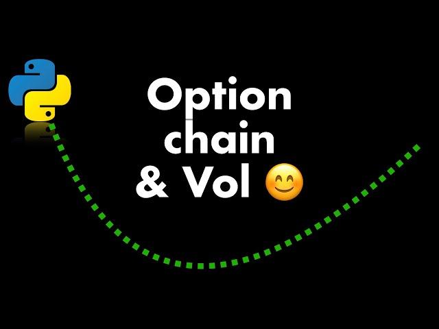 Unveiling the Volatility Smile: Analyzing Option Chain Data with Python (Must-Know Trading Insight)