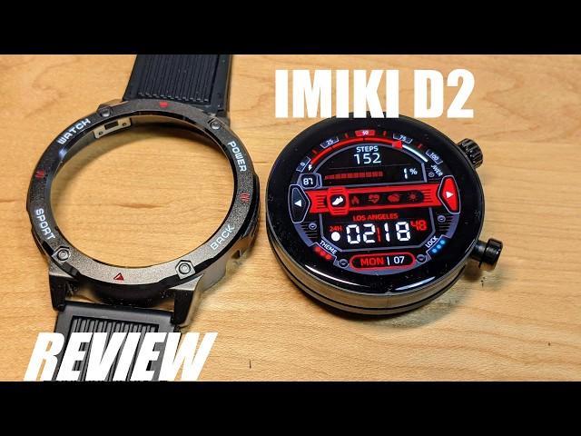 REVIEW: Xiaomi IMILAB IMIKI D2 Smartwatch - Amazfit & Kospet Tank Alternative? Modular Shell Design!