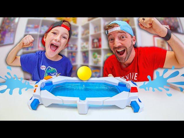 Father Son PLAY HYDRO STRIKE! (Don't Get Wet!)