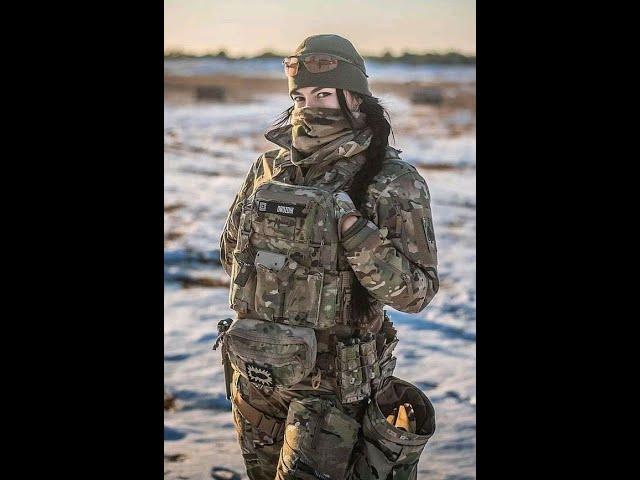 Beautiful Ukraine Women Soldiers Part 2