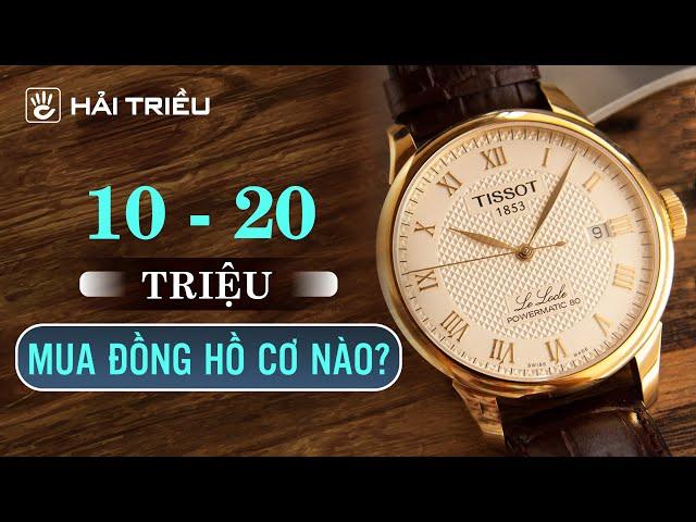 Đồng hồ cơ automatic tốt nhất TISSOT T006.407.36.263.00 và SEIKO SRPG03J1 | T085.407.11.011.00 |