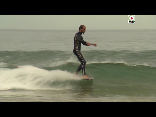 SURFING LAGA  | ‍️ Longboard Laga Ibarrangelu - BILBAO SURF TV