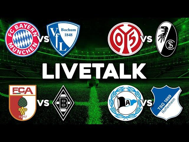  LIVE | Bundesliga Konferenz | #FCBBOC #M05SCF #FCABMG #BIETSG | LiveTalk Bundesliga