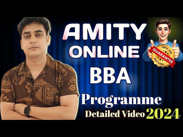 Is Amity’s Online BBA Worth It?