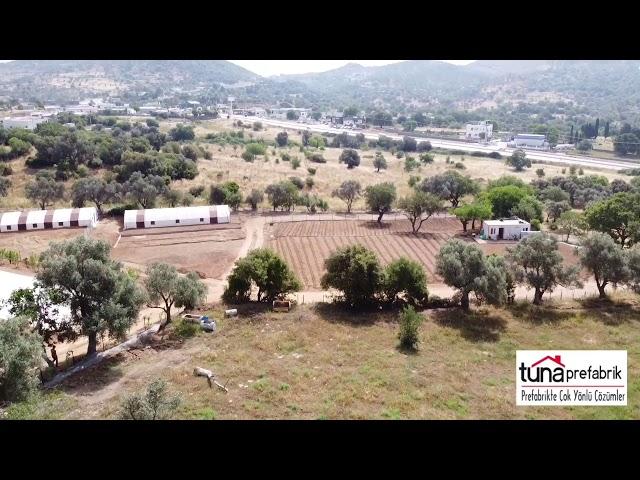 Prefabrik bahçe evi Çağdaş holding Bodrum