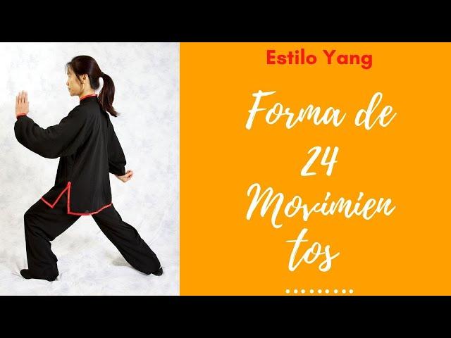 O. Forma de 24 movimientos estilo Yang