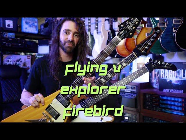 Gibson's COOLEST Guitar Designs | Explorer, Flying V & Firebird