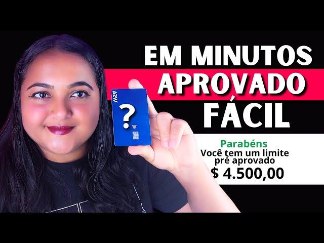 SEM BUROCRACIA! CARTÃO DE CREDITO QUE APROVA EM MINUTOS SEM ABRIR CONTA e SEM RENDA!