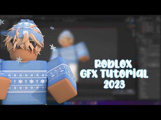 How to make Roblox GFX (Blender 3.4 2023)