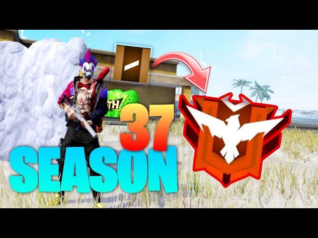 SEASON 37 HEROIC RANK PUSH IN FREE FIRE || RJ ROCK