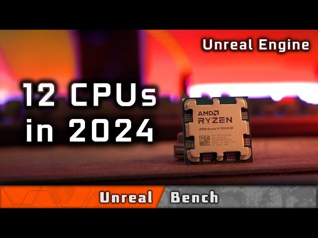 Unleashing Processing Power 12 CPUs Tested in Unreal Engine 5 Benchmark
