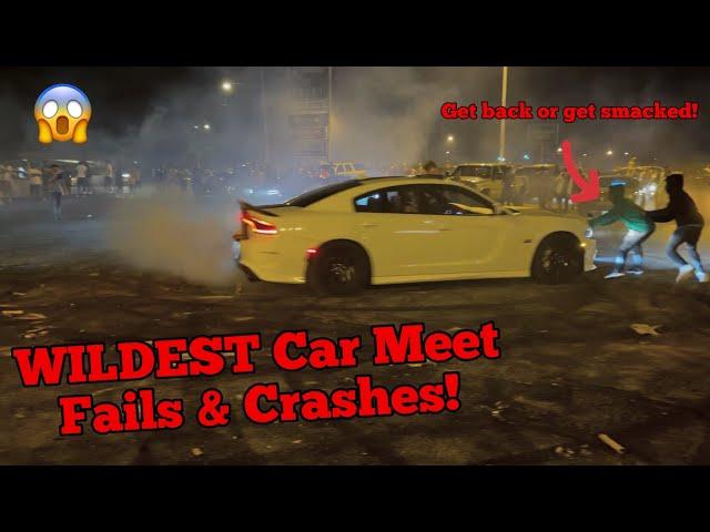 WILDEST Car Meet Fails and Crashes Compilation! (Part 2)