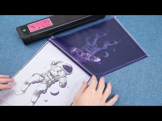 HOW TO USE OZER TATTOO THERMAL PRINTER ON APP (iOS AND ANDROID)