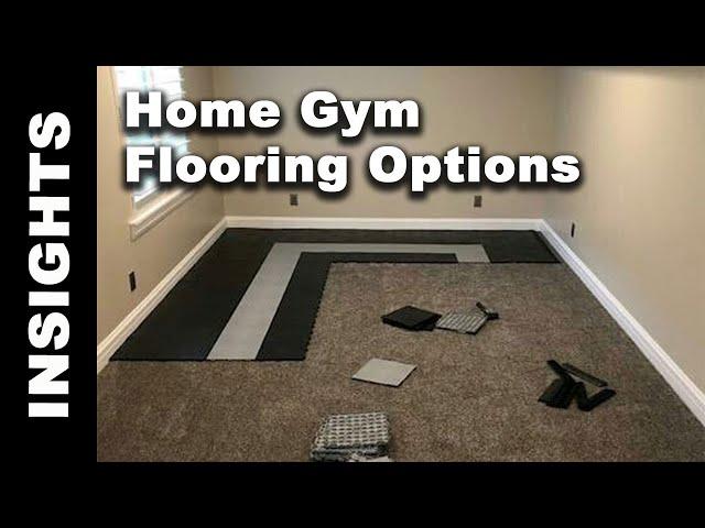 Home Gym Flooring Considerations - Subsurfaces, Materials, Thickness, Style