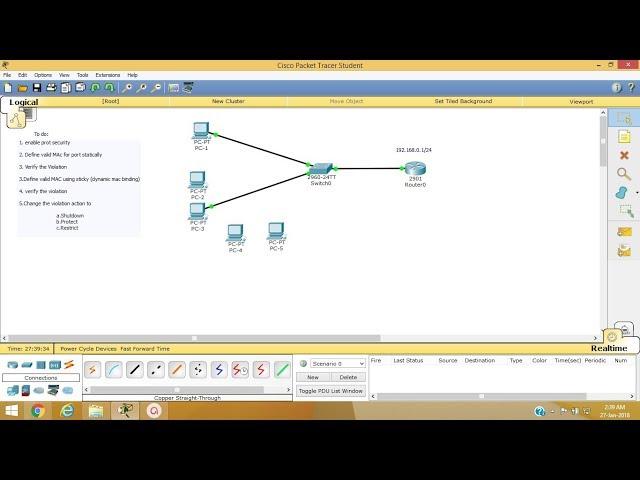 Port Security on Cisco Catalyst switches