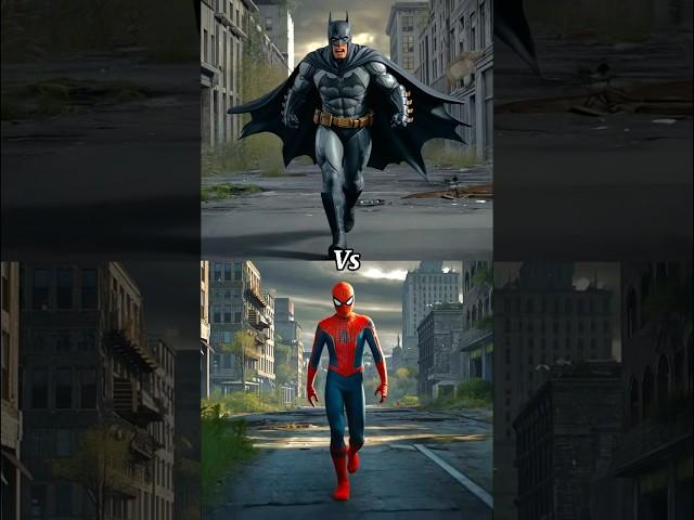 Batman Vs Marvel Characters !  (Spider man, Iron Man, Thor, Thanos, Hulk)