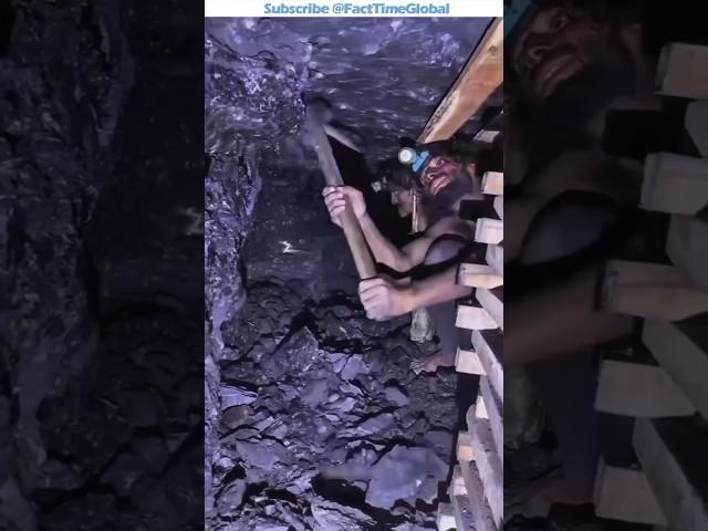 Most Dangerous Job of coal miners  #mining
