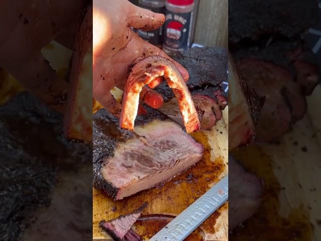 Who’s here for the brisket? off the Traeger Ironwood XL #brisket #bbq #foodvideo