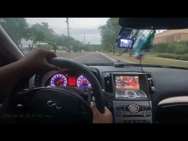 POV Hard Driving 2008 Infiniti G35 RWD Part 2