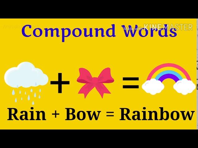 Compound Words in English || Compound Nouns