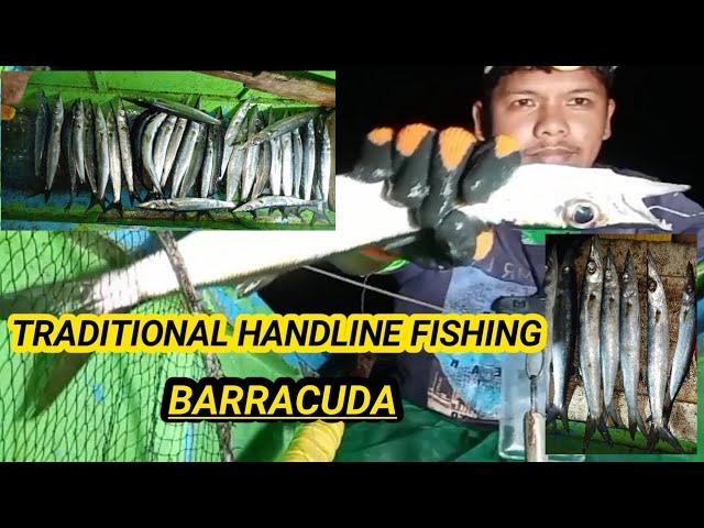 BARRACUDA FISHING USING SQUID AS BAIT ( PANO MANGHULI NG TORSILYO NA PUSIT ANG PAIN)