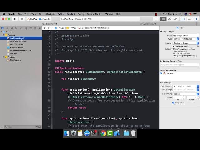 Let's Understand Project Structure | XCODE - 10.2 | SWIFT 5