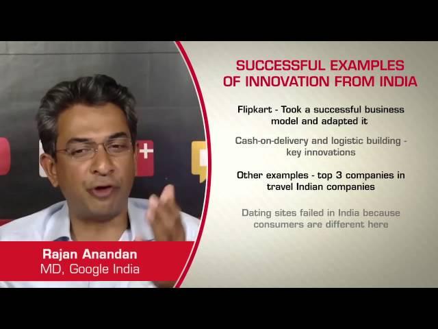 Rajan Anandan Talks About the Successful Examples of Innovation from India | Mahindra India