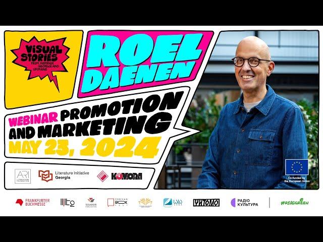 Webinar on Promotion and Marketing of Comics Books by Roel Daenen (with multilingual subtitles)