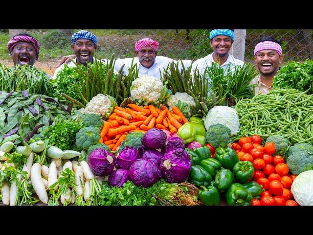 COLORFUL VEGETABLE Soup Recipe | Grand Vegetables Cutting & Cooking | Healthy Soup Recipe