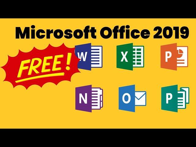 How to Download Microsoft Office 2019 For Free Windows 10/11 | Genuine Version Free For Lifetime 