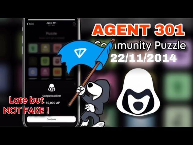 Agent 301 - 22/11/2024 Puzzle today | Community Puzzle Agent 301 solved [No Fake Tasks]