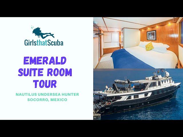 Tour of Emerald Suite - Nautilus Undersea Hunter, Socorro