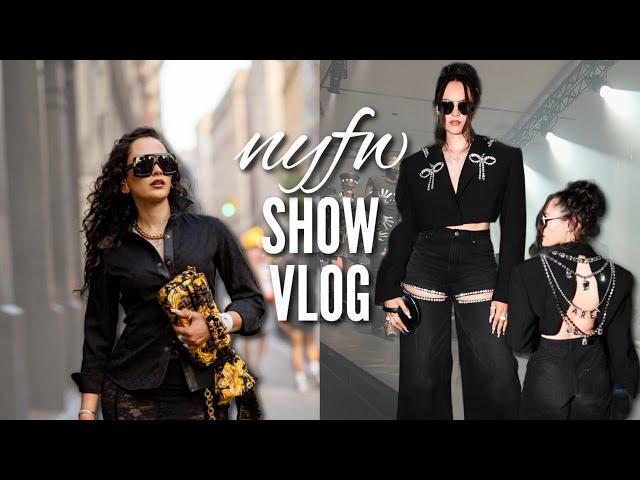 Come with me to NEW YORK FASHION WEEK! Fashion Show & Events | NYFW Vlog