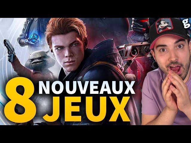 8 NOUVEAUX JEUX STAR WARS qui ARRIVENT ! (dont 3 qui viennent d'être annoncés)