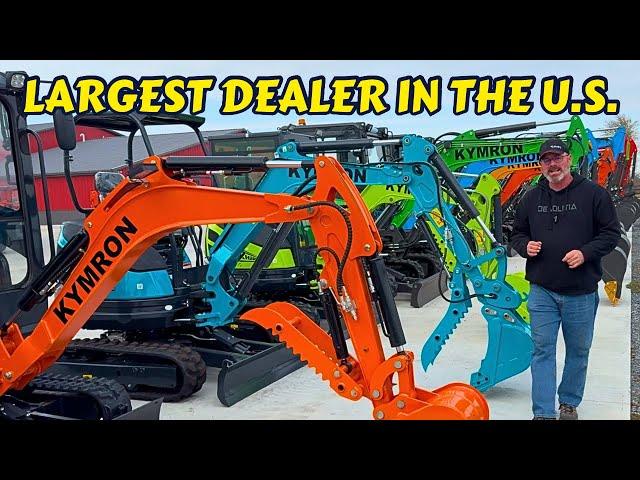 I Toured the Largest Chinese Mini Excavator Dealership in America!