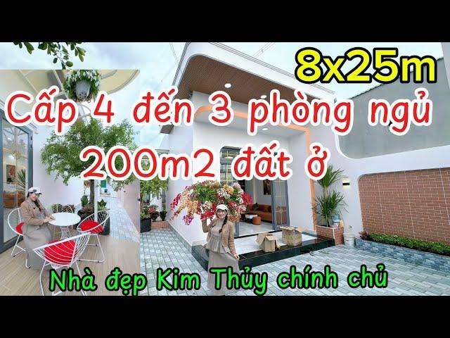 Cấp 4 SÂN VƯỜN 200m2 đất ở!Sổ Hồng chính chủ Kim Thủy 8x25m tổng 1,95tỷ Rẻ CHƯA TỪNG THẤY-đẹp MÊ LY