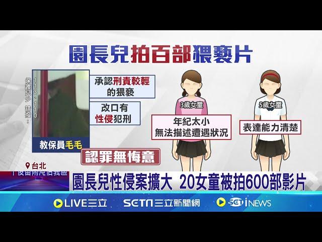 園長兒性侵案擴大 20女童被拍600部影片│94看新聞