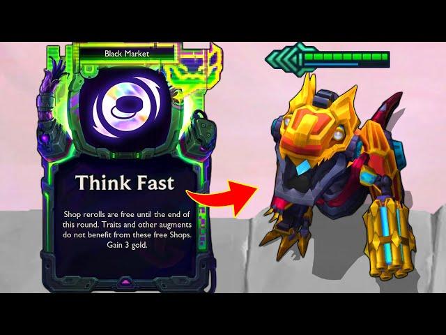The Black Market unexpectedly gave me the THINK FAST augment!...