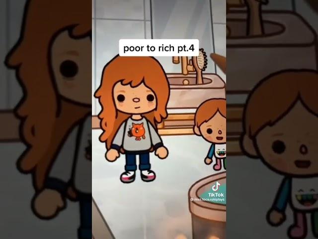 Poor to Rich  ll Toca Boca TikTok Roleplay ll 16k special ll credits to ll miss Toca Boca Roleplay