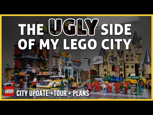 Lego City Update and Plans April 2022: The Ugly Side of My Lego City