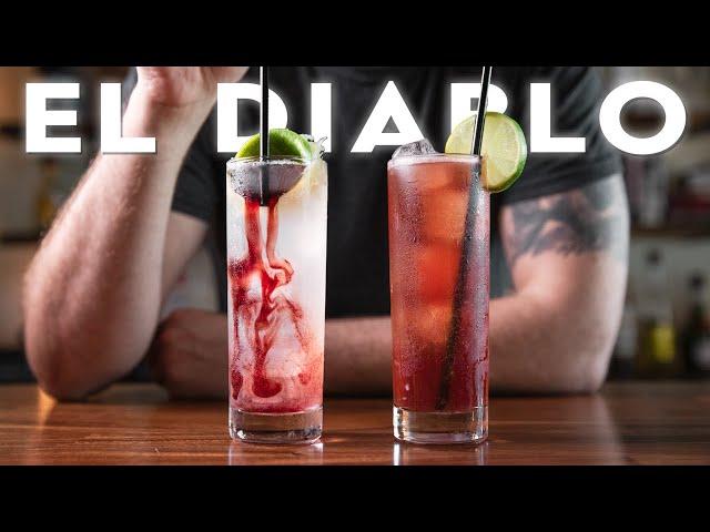 El Diablo - 2 ways to make a tequila classic!