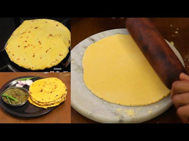 मक्के की रोटी बनाने को सोच रहे हो तो इस आसान ट्रिक को जरूर से देखें Makki ki roti recipe punjabi