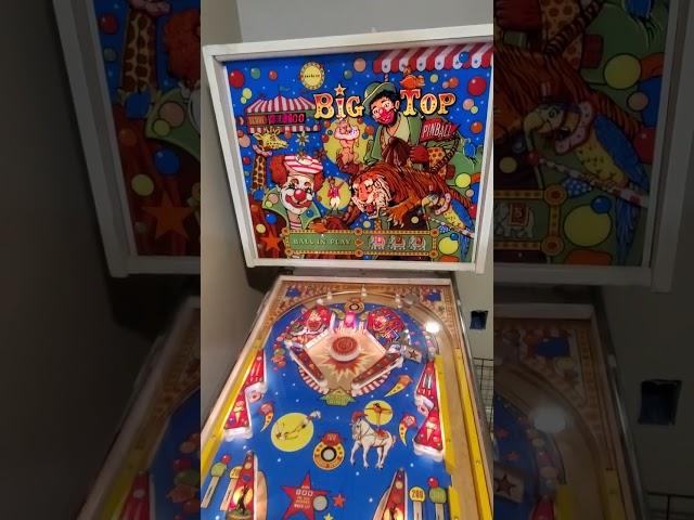 wico big top pinball machine demo by Marco