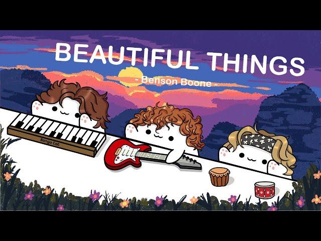 Benson Boone - Beautiful Things (cover by Bongo Cat) 